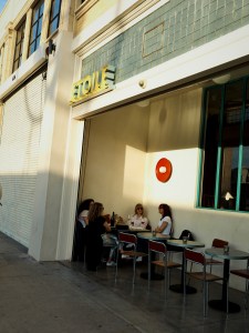 A view of Etoile along Western Ave in the Melrose Hill neighborhood in Los Angeles