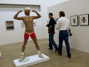 Inside the Mariposa Gallery along Western Ave in the Melrose Hill neighborhood in Los Angeles