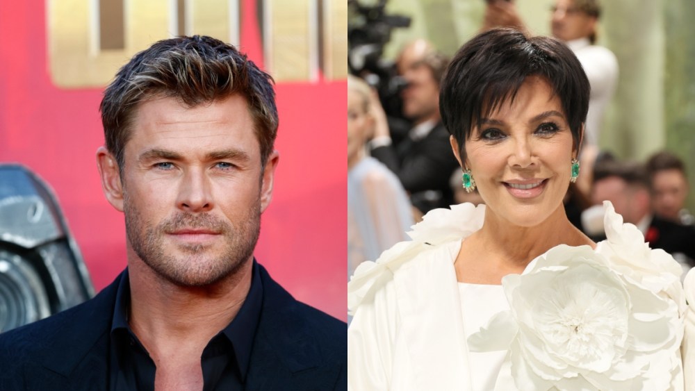 Chris Hemsworth and Kris Jenner, ray ban meta glasses ad super bowl 2025 commercial