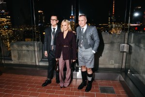Steven Kolb, Tory Burch and Thom Browne