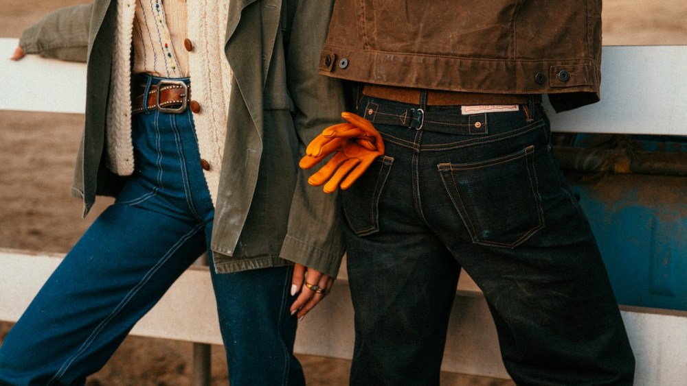 Left Field NYC x Cowboy Crust Debut Persimmon-Dyed Selvedge Denim