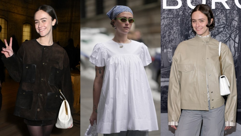 Ella Emhoff at the Coach, Sandy Liang and Tory Burch fall 2025 fashion shows in New York, nyfw, front row, street style