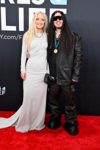 Gabrielle Goss, Rubén Darío Salas at the 67th GRAMMY Awards held at the Crypto.com Arena on February 2, 2025 in Los Angeles, California.