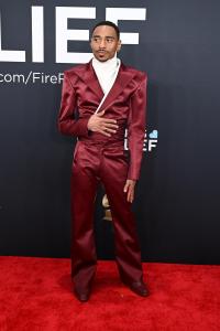 Durand Bernarr at the 67th GRAMMY Awards held at the Crypto.com Arena on February 2, 2025 in Los Angeles, California.