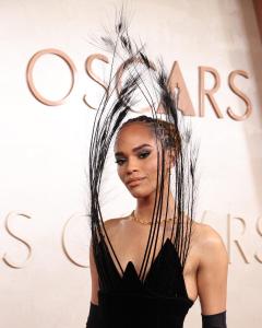 Yasmin Finney at the 97th Oscars held at the Dolby Theatre on March 2, 2025 in Hollywood, California.