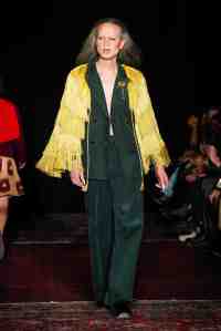 Lingua Franca Fall 2025 ready-to-wear collection at New York Fashion Week.