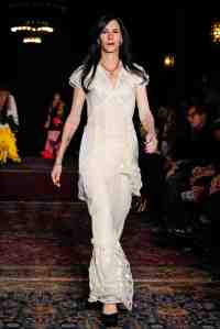 Lingua Franca Fall 2025 ready-to-wear collection at New York Fashion Week.