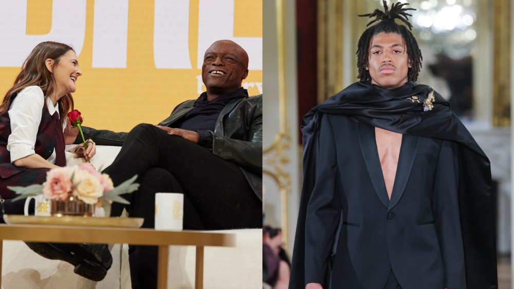 Seal on "The Drew Barrymore Show," Henry Samuel walks the runway during the Lena Erziak spring 2025 couture fashion show on Jan. 28 in Paris, Heidi Klum
