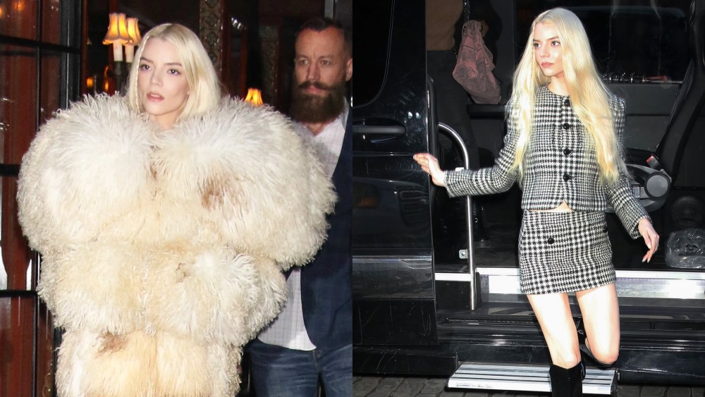 Anya Taylor-Joy, McQueen, Celine, Hedi Slimane, New York City