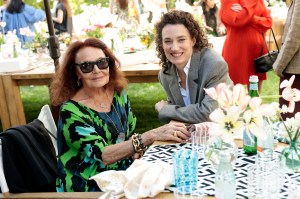 Diane von Fürstenberg and Coralie Fargeat