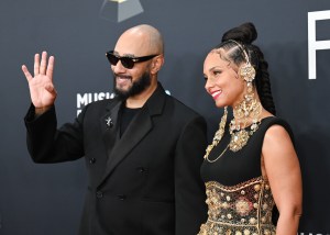 Swizz Beatz and Alicia Keys