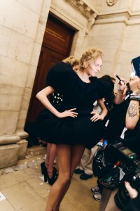 Backstage at Marc Jacobs Spring 2025 Ready-to-Wear Collection
