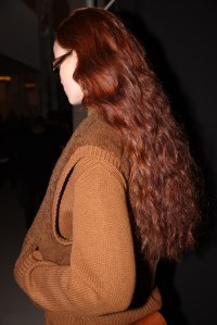 Backstage at Max Mara Fall 2025 Ready-to-Wear Collection at Milan Fashion Week
