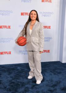 Stephania Ergemlidze at Netflix’s "Running Point" Premiere held at The Egyptian Theatre on February 13, 2025 in Los Angeles, California.