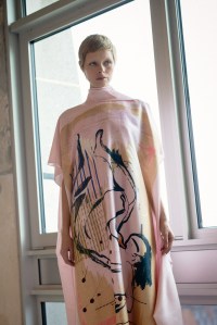 Backstage at Roksanda Fall 2025 Ready-to-Wear Collection at London Fashion Week