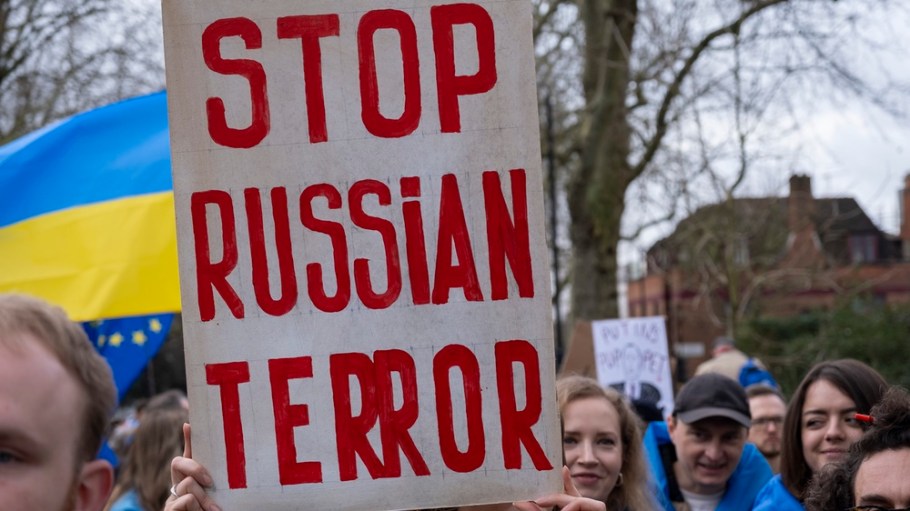 Russia war on Ukraine protest