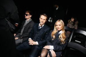 Peso Pluma, Alessandro Nivola and Michelle Lee Randolph