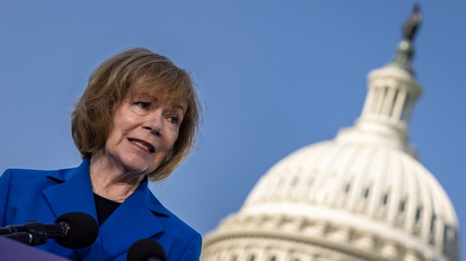 Sen. Tina Smith (D-Minn.), alongside Sen. Todd Young (R-Ind.), introduced the Leveling the Playing Field 2.0 Act on Monday.