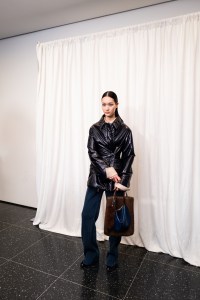Backstage at the Tory Burch spring 2025 ready-to-wear show at New York Fashion Week.