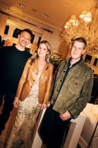 Paul Arnhold, Aerin Lauder, and Wes Gordon
