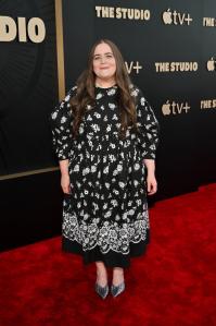 Aidy Bryant at Apple TV+ Series “The Studio” World Premiere held at the Academy Museum of Motion Pictures on March 24, 2025 in Los Angeles, California.