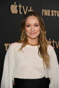 Olivia Wilde at Apple TV+ Series “The Studio” World Premiere held at the Academy Museum of Motion Pictures on March 24, 2025 in Los Angeles, California.