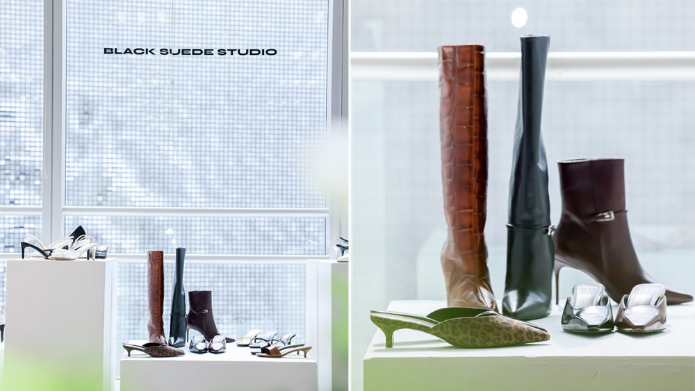 Black Suede Studio, Shanghai, showroom, shoes, footwear, womens shoes, retail