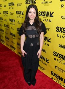 Nastasya Popov at the "Idiotka" Premiere during the SXSW Conference & Festivals held at the ZACH Theatre on March 12, 2025 in Austin, Texas.
