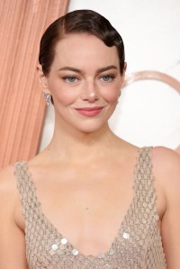 HOLLYWOOD, CALIFORNIA - MARCH 02: Emma Stone attends the 97th Annual Oscars at Dolby Theatre on March 02, 2025 in Hollywood, California. (Photo by Savion Washington/Getty Images)