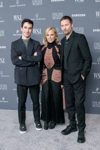 Lazaro Hernandez, Tory Burch and Jack McCollough at the WSJ. Magazine 2021 Innovator Awards.
