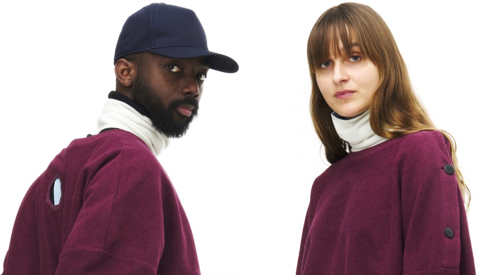Model Rosie Viva and artist Joseph Awuah-Darko starring in the EBIT fall 2025 campaign.
