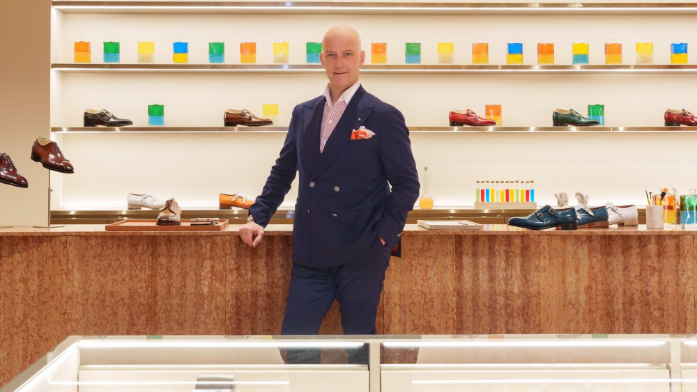 Santoni, Madison Avenue, boutique, shoes, footwear, Italian shoes, shoe store, Giuseppe Santoni
