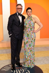 Seth Rogen and Lauren Miller