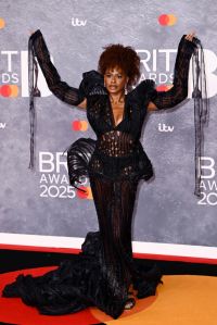 LONDON, ENGLAND - MARCH 01: (EDITORIAL USE ONLY) Zeze Mills attends The BRIT Awards 2025 at the InterContinental London - The O2 on March 01, 2025 in London, England. (Photo by Gareth Cattermole/Getty Images)