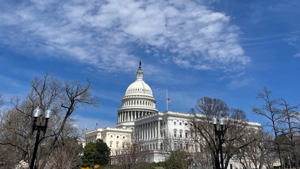 The U.S. Capitol building.
