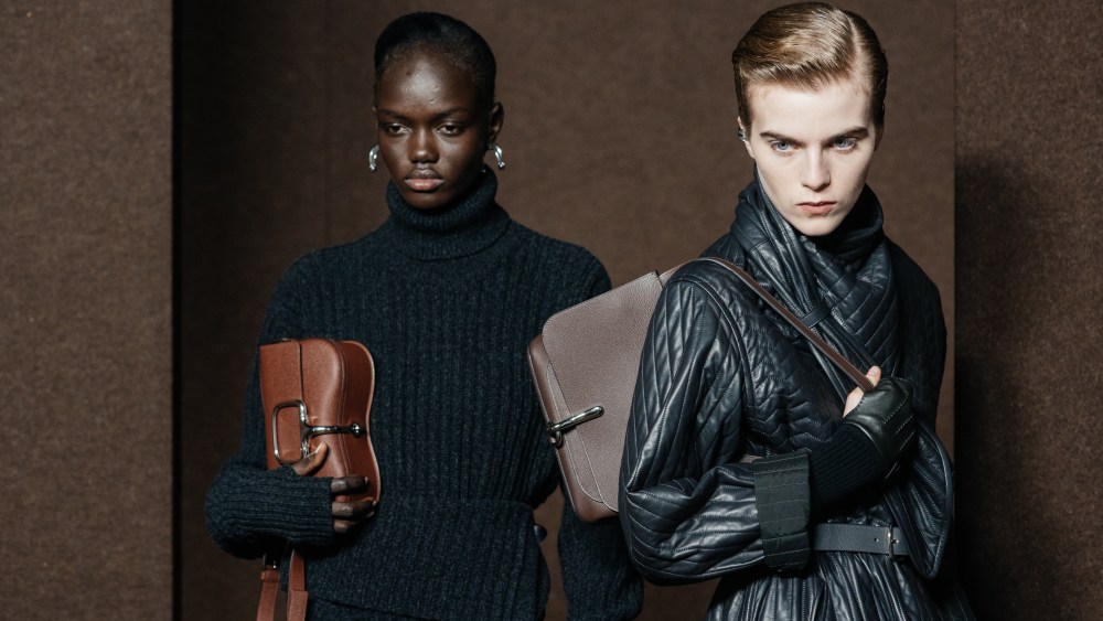 Backstage at Hermès Fall 2025 Ready-to-Wear Collection at Paris Fashion Week