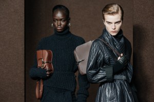 Backstage at Hermès Fall 2025 Ready-to-Wear Collection at Paris Fashion Week