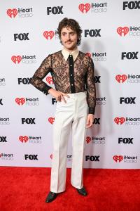 Benson Boone at the 2025 iHeartRadio Music Awards held at the Dolby Theatre on March 17, 2025 in Los Angeles, California.