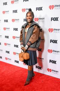 Doechii at the 2025 iHeartRadio Music Awards held at the Dolby Theatre on March 17, 2025 in Los Angeles, California.