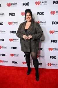 Nicole Faulkner at the 2025 iHeartRadio Music Awards held at the Dolby Theatre on March 17, 2025 in Los Angeles, California.