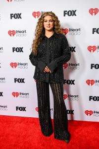 Tori Kelly at the 2025 iHeartRadio Music Awards held at the Dolby Theatre on March 17, 2025 in Los Angeles, California.