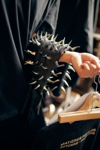 Backstage at Matières Fécales Fall 2025 Ready-to-Wear Collection at Paris Fashion Week