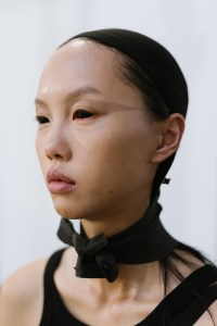 Backstage at Rick Owens Fall 2025 Ready-to-Wear Collection at Paris Fashion Week