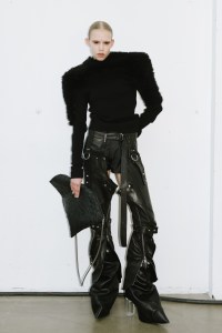 Backstage at Rick Owens Fall 2025 Ready-to-Wear Collection at Paris Fashion Week