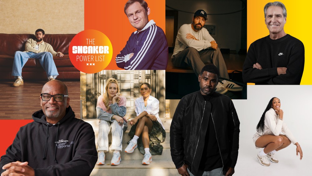 Elliott Hill, Ronnie Fieg, Bjørn Gulden, Bad Bunny, D'Wayne Edwards, Makeway, James Whitner, A'ja Wilson, sneaker power list