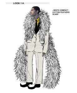 A look by Marni for the upcoming Usher 2025 World Tour.