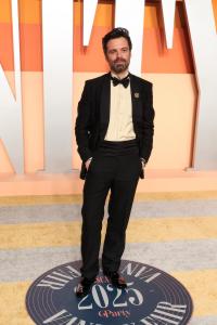 Sebastian Stan at the 2025 Vanity Fair Oscar Party Hosted By Radhika Jones held at Wallis Annenberg Center for the Performing Arts on March 02, 2025 in Beverly Hills, California.