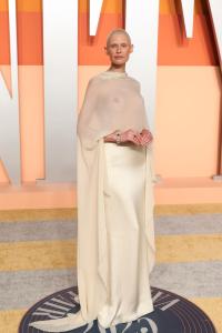 Bianca Balti at the 2025 Vanity Fair Oscar Party Hosted By Radhika Jones held at Wallis Annenberg Center for the Performing Arts on March 02, 2025 in Beverly Hills, California.