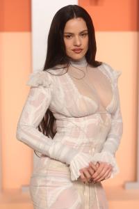 Rosalía at the 2025 Vanity Fair Oscar Party Hosted By Radhika Jones held at Wallis Annenberg Center for the Performing Arts on March 02, 2025 in Beverly Hills, California.