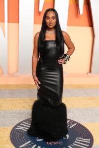 Ayesha Curry at the 2025 Vanity Fair Oscar Party Hosted By Radhika Jones held at Wallis Annenberg Center for the Performing Arts on March 02, 2025 in Beverly Hills, California.